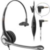 Wantek 2.5mm Telephone Headset with Mic Noise Cancelling, Office Phone Headset Compatible with AT&T ML17929 Panasonic Vtech RCA Uniden Cisco SPA Grandstream Polycom Cordless Dect Phones(F600J25) 2 713NP4etkiL