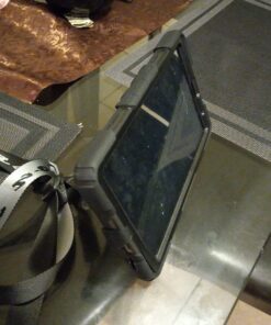 HXCASEAC Shockproof Case for Samsung Galaxy Tab A7 Lite with Screen Protector / 360 Rotating Hand Strap/Built-in Stand/Protective Carrying Case for Tab A7 lite 8.7 Case SM-T220 T225 T227, Black Black/Black 8.7 inch-Tab A7 lite 51 713NlX63 BL