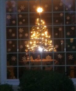 350PCS Christmas Decorations Snowflakes Window Clings Vintage Xmas Winter Decals Santa Clause Gnome Elf Snowman Reindeer Party Cling Decor 44 713NwBiEigL