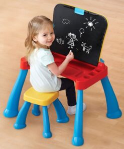 VTech Touch and Learn Activity Desk Deluxe (Frustration Free Packaging) Regular Frustration-Free Packaging 21 713OTbYLuzL