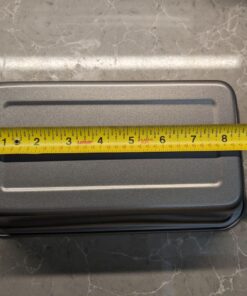 Amazon Basics Rectangular Baking Bread Loaf Pan, 9.5 x 5 Inch, Set of 2, Gray 42 713Oau66seL