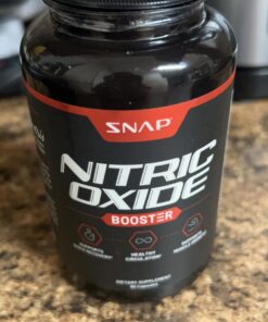 Snap Supplements Nitric Oxide Booster, Performance Formula for Stamina & Endurance, 90 Count 90 Count (Pack of 1) 26 713OreJkDrL