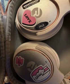 Raycon Everyday Wireless Bluetooth Over Ear Headphones, with Active Noise Cancelling, Awareness Mode and Built in Microphone, IPX 4 Water Resistance, 38 Hours of Battery Life (Rose Gold) Rose Gold 37 713Po2z0erL