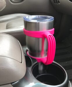 STRATA CUPS 30oz Tumbler Handle (PINK) Available For 30oz YETI Tumbler, OZARK TRAIL Tumbler, Rambler Tumbler- BPA FREE Pink 23 713QfzHauHL
