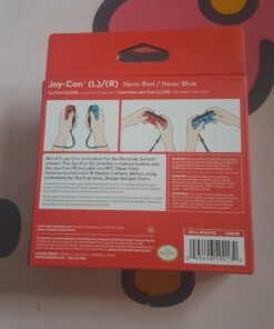 Nintendo Joy-Con (L/R) - Neon Red/Neon Blue Neon Red and Blue Joy-Con (L)/(R) 34 713RMJ8LZ7L