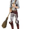 Banpresto Attack on Titan 6.5-Inch Eren Yeager DXF Figure, Cleaning Version 17 713RQJZS5gL