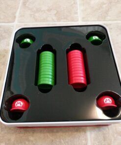 USAOPOLY Super Mario Checkers & Tic-Tac-Toe Collector's Game Set | Featuring Super Mario Bros - Mario & Luigi | Collectible Checkers and TicTacToe Perfect for Mario Fans 13 713StjIqZbL