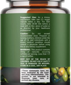 Pure Green Coffee Bean Extract Supplement – Best for Weight Loss Appetite Suppressant – 800 mg with Chlorogenic Acid Best Energy Booster Advanced Natural Potent Formula – 60 Capsules 10 713U zLdQL