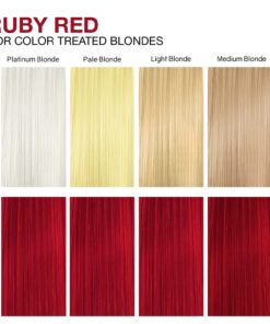 Celeb Luxury Gem Lites Ruby Red Colorditioner, Color Depositing Conditioner with Bondfix Bond Rebuilder, Semi Permanent Hair Colour Glaze, Maintains and Refreshes Red and Deep Red Tones 24 713U7je1cMS 1