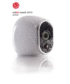 Arlo - Wireless Home Security | Night vision, Indoor/Outdoor, HD Video, Wall Mount | Includes Cloud Storage & Required Base Station | 1-Camera System (VMS3130) 1 Count (Pack of 1) 24 713Uhtl4aRL