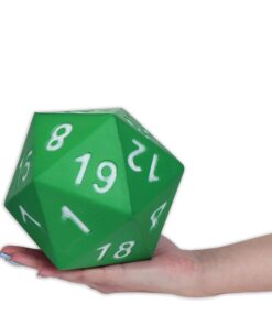Learning Advantage Jumbo Polyhedra Die - 20 Sides - Large, Foam Dice for Games - Teach Numbers, Probability, Addition and Subtraction 24 713Uowu5t L