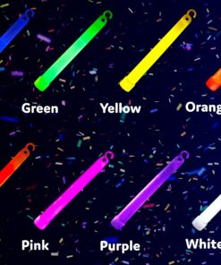 Alternative view of PartySticks Glow Sticks Party Supplies for Kids and Adults (25pk Assorted) - 6 Inch Bulk Glow Light Up Sticks Party Favors, Glow in the Dark Party Decorations, Waterproof Nontoxic Glow Necklaces 25pk Assorted