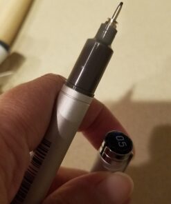 Copic Sketch Alcohol Marker 5 Colors + Multiliner SP Set, Sketching Grays Neutral Gray colors (N0, N2, N4, N6, and N8) and a Black 0.5 pen Marker Set 38 713WIVA58XL