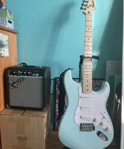 GLEAM Guitar Stand - Adjustable for Electric, Acoustic Guitars and Bass, Guitar Accessories CG-4 39 713Xb2K HmL