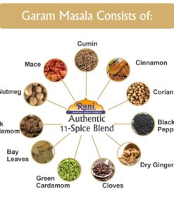 Rani Garam Masala Indian 11-Spice Blend 7oz (200g) ~ All Natural, Salt-Free | Vegan | No Colors | Gluten Friendly | NON-GMO | Indian Origin Powder (Bag) 7 Ounce (Pack of 1) 10 713XyKseIL