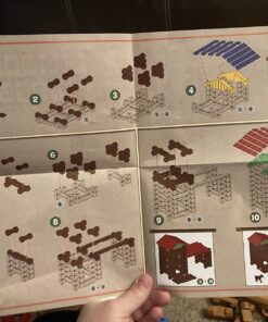 Lincoln Logs Centennial Edition Tin Amazon Exclusive-150+ Pieces-Real Wood-Ages 3+-Best Retro Building Gift Set for Boys/Girls-Creative Construction Engineering-Top Blocks Kit-Preschool Education Toy 43 713YYD6bgqL