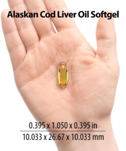 Jigsaw Alaskan Cod Liver Oil™ Softgels 10 713Yqzoh aL