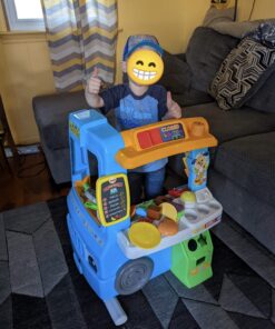 Fisher-Price Laugh & Learn Toddler Learning Toy Servin’ Up Fun Food Truck Electronic Playset With 24 Accessories For Ages 18+ Months 35 713ZRpQiqJL