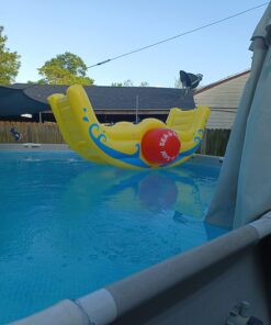 Swimline Sea-Saw Rocker , Yellow Sea-Saw Double Rocker 17 713Zd6Ba9cL