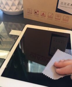 SPARIN 2 Pack Screen Protector Compatible with iPad 6th 5th Generation/iPad Air 2/ iPad Pro 9.7, Tempered Glass Screen Protector 73 713ZwqI4qYL