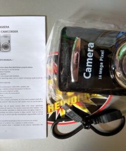 Acuvar 16MP Megapixel Compact Digital Camera and Video with 2.4" Screen and USB Cable Black 27 713Zznx7ZlL