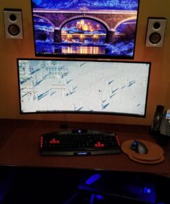 LG 34WN80C-B UltraWide Monitor 34” 21:9 Curved WQHD (3440 x 1440) IPS Display, USB Type-C (60W PD) , sRGB 99% Color Gamut, 3-Side Virtually Borderless Design, Tilt/Height Adjustable Stand - Black Power Delivery : 60W 48 713b2uFqVTL