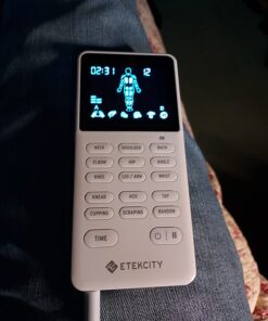 Etekcity TENS Unit Muscle Stimulator Machine with Replacement Pads for Pain Relief Multi-Modes, FSA HSA Approved Products, FDA Cleared 4 Channels Rechargeable Electric Pulse Massager 29 713cphwqgL