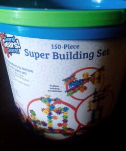Learning Resources Gears! Gears! Gears! Super Building Toy Set, STEM Toys, Construction Toys, Gears for Kids, 150 Pieces, Ages 3+ Mini 40 713cvPdrWnL