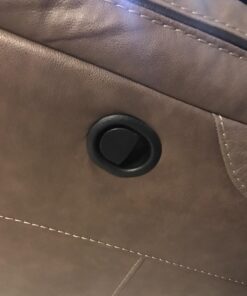 Reliable Recliner Replacement Parts Handle Small Oval Black Plastic Pull Recliner Handle 3" by 3.5" Handle Only Fits 3mm & 6mm Cables (Car Door Flapper Style) Chair Release for Sofa, Couch or Recliner Black Small Flapper Plastic 16 713dK6LfNBL