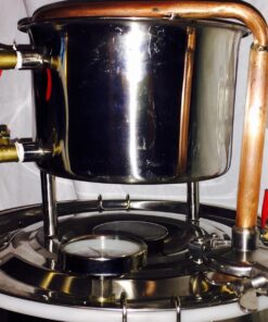 WMN_TRULYSTEP MSC03 Copper Alcohol Moonshine Ethanol Still Spirits Boiler Water Distiller, 20 Litres 5 Gallon 20 Liters 51 713dQD1N2eL