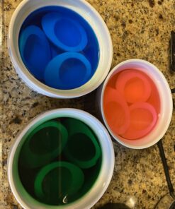 Food Coloring Set - 12 Food Grade Vibrant Food Dye Cherrysea Tasteless Liquid Color for Cake Decorating, Baking, Easter Egg, Icing, Fondant, Cooking, Slime Making DIY Supplies Kit - 0.35 Fl. oz (10 ml)/Bottles 0.35 Fl Oz (Pack of 12) 37 713da3DwhkL