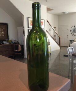 Green Wine Bottles, 750 ml Capacity (Pack of 12) 34 713dqiLNR1L