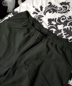 Just My Size Women's Plus-Size Stretch Jersey Leggings, Plus Leggings for Women, 25.5" 2X Black 25 713e2HdsSqL