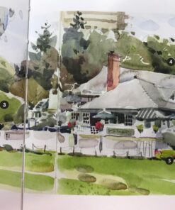 The Urban Sketching Handbook Working with Color: Techniques for Using Watercolor and Color Media on the Go (Volume 7) (Urban Sketching Handbooks, 7) 19 713eHCIS4vL