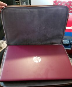 ProCase Laptop Sleeve Case, 15 15.6 inch Laptop Bag Water Resistance Durable Computer Carrying Case Cover, Compatible with HP Dell MacBook Lenovo Chromebook -Teal Teal 14 - 15.6 Inch 54 713etFvEVL