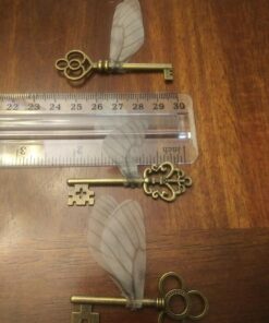 Aokbean Mixed Set of 30 Large Skeleton Keys in Antique Bronze - Set of 30 Keys 39 713fT83Y0gL