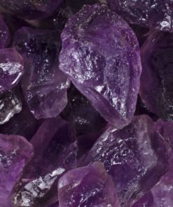 Fantasia Materials: 2 lbs Amethyst Large Chunk Rough Stones from Brazil - Grade 1 Amethyst Chunks - Grade 1 2 lb Lot - Standard Pack 10 713g8FJEsPL