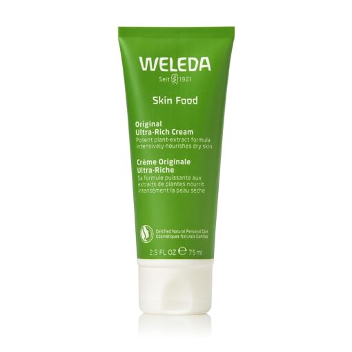 Weleda Skin Food Original Ultra-Rich Body Cream 2.5 Fluid Ounce, Plant Rich Hydrating Moisturizer with Pansy, Chamomile and Calendula 2.50 Fl Oz (Pack of 1)