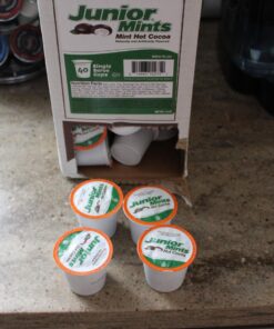 Tootsie Roll Junior Mints Hot Cocoa Pods, Compatible with Keurig K Cup Brewers, Perfect Peppermint Hot Chocolate Gift, Candy Junior Mints Hot Cocoa, 40 Count Mint 40 Count (Pack of 1) 31 713h4HQOdzL