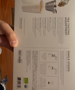 Tea Forte Single Steeps Loose Leaf Tea Sampler, Assorted Variety Box, Single Serve Pouches (Assorted - Tea Tasting), 15 Count (Pack of 1) 32 713hW6gufDL