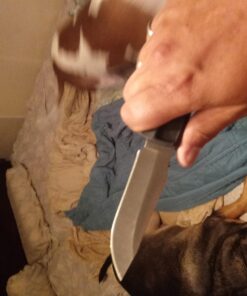 SOG Survival Knife with Sheath - Field Knife Fixed Blade Knives 4 Inch Tactical Knife and Bushcraft Knife w/Full Tang Hunting Knife Blade (FK1001-CP) 39 713kI5RZTKL