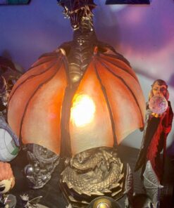 Design Toscano Dragon Strike Illuminated Sculpture,Full Color 9 713kJu9ZMmL