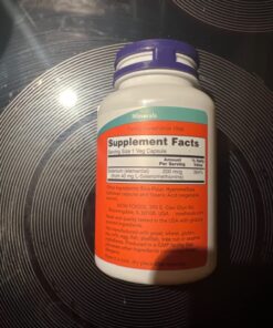 NOW Foods Selenium 200 mcg VCaps, 180 ct 21 713kPaJnLL