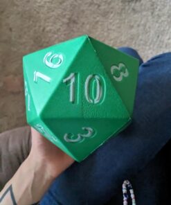 Learning Advantage Jumbo Polyhedra Die - 20 Sides - Large, Foam Dice for Games - Teach Numbers, Probability, Addition and Subtraction 25 713ktSje9dL