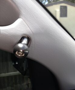 RAM Mounts RAM-B-367U Motorcycle Handlebar Clamp Base with M8 Bolts with B Size 1" Ball 41 713lbphOYL