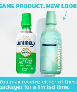 Alternative view of Lumineux Clean & Fresh Mouthwash 16 Oz. 2 Pack - Certified Non-Toxic - Fresh Breath in 14 Days - Fluoride Free, NO Alcohol, Artificial Colors, SLS Free, Dentist Formulated 16 Fl Oz (Pack of 2)
