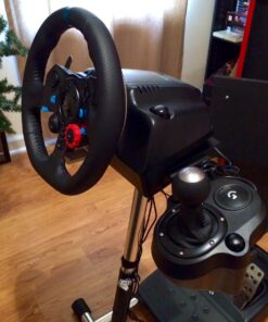 Wheel Stand Pro G Racing Wheel Stand Compatible With Logitech G29 G923 G920 G27 & G25 Wheels, Deluxe, Original V2. Wheel and Pedals Not included. 50 713mAoPRlL