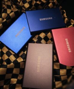 SAMSUNG SSD T7 Portable External Solid State Drive 1TB, Up to USB 3.2 Gen 2, Reliable Storage for Gaming, Students, Professionals, MU-PC1T0H/AM, Blue 1 TB 40 713mRvgpa1L