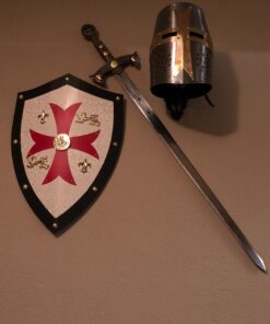 Knights Templar Sword with Plaque 53 713mZMczlXL