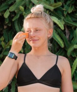 Raw Elements Tinted Face Stick All-Natural Mineral Sunscreen | Non-Nano Zinc Oxide, 95% Organic, Very Water Resistant, Reef Safe, Non-GMO, Cruelty Free, SPF 30+, All Ages Safe, Moisturizing, 0.5oz 16 713mnr6UxL